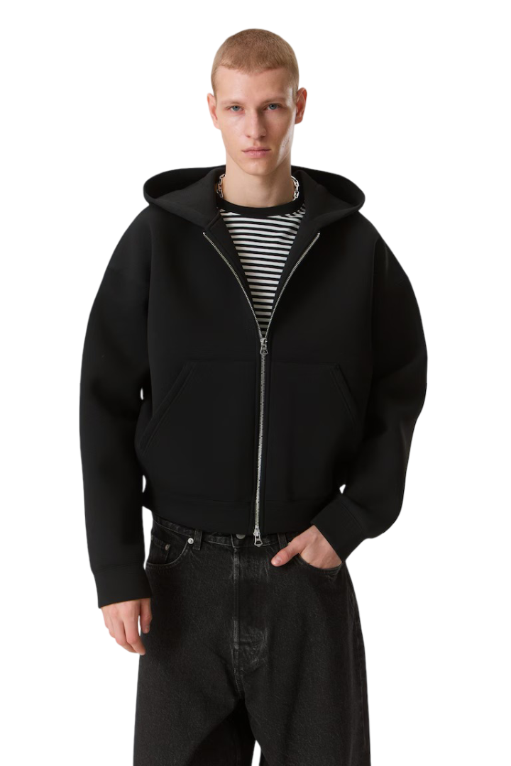 Simon Scuba Zip Hoodie (Black)