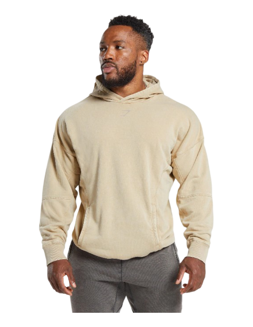 Heritage Washed Hoodie (Desert Beige)