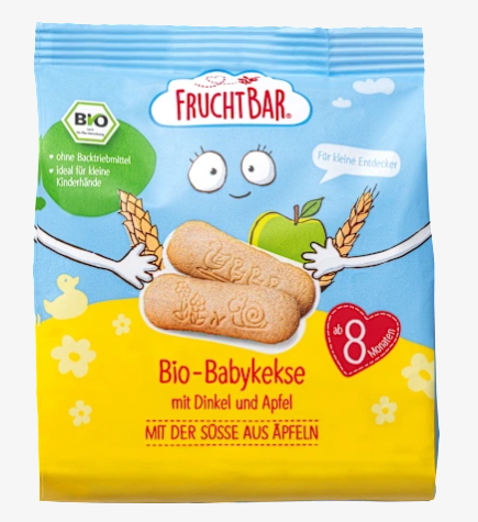 Fruitful: Baby Biscuits Spelt-Apple - 100g