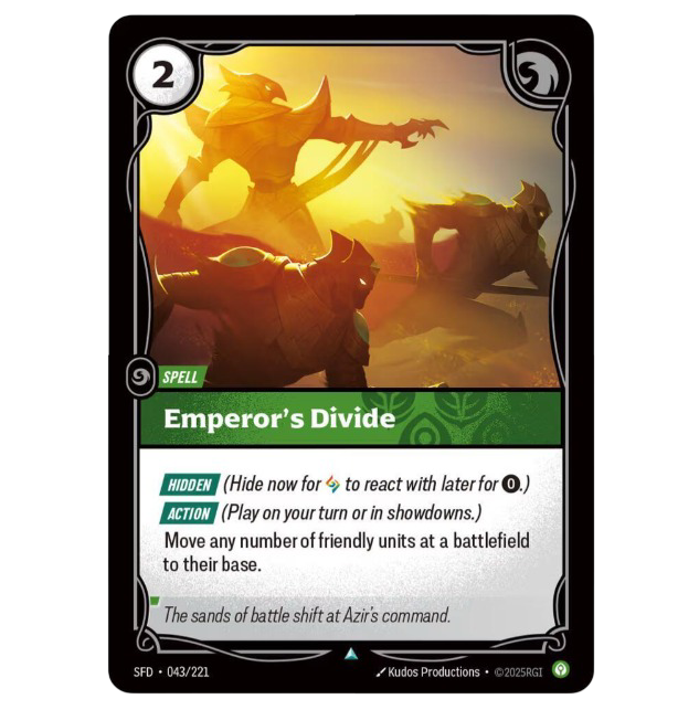 Emperor's Divide - Spiritforged (SFD)