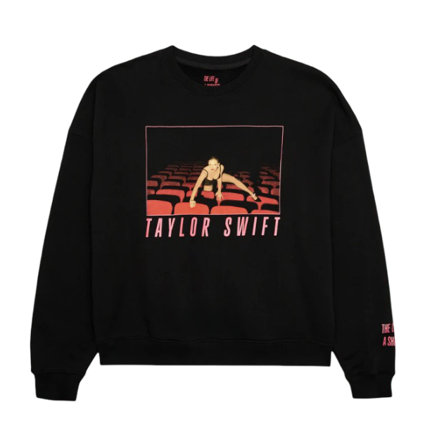 The Life Of A Showgirl It's Frightening Black Crewneck Sweatshirt