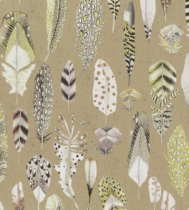 Designers Guild: Quill Wallpaper (Gold)