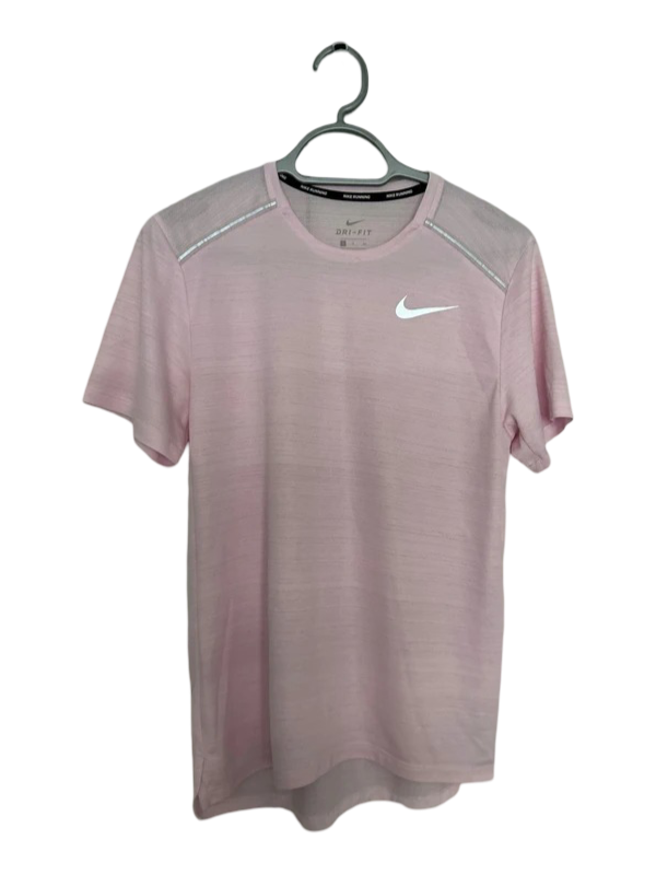 Nike: Men’s Short Sleeve Running T-Shirt (Pink)