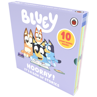 Bluey: Hooray! It's a Box of Stories (Pack of 10)