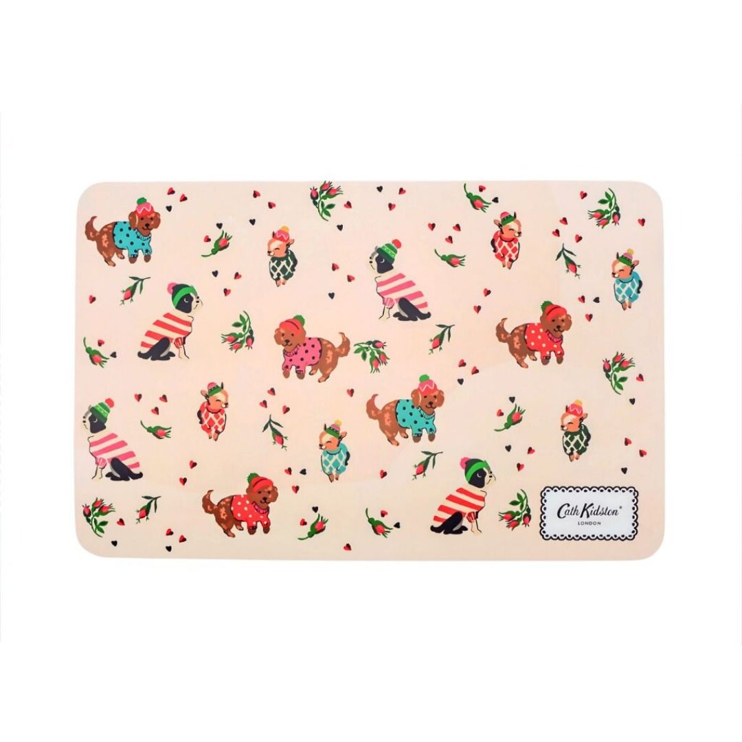 Cath Kidston: Hearts & Roses Pet Feeding Mat (Multi)