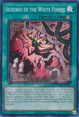 Yu-Gi-Oh! TCG: Scourge Of The White Forest (Super Rare)