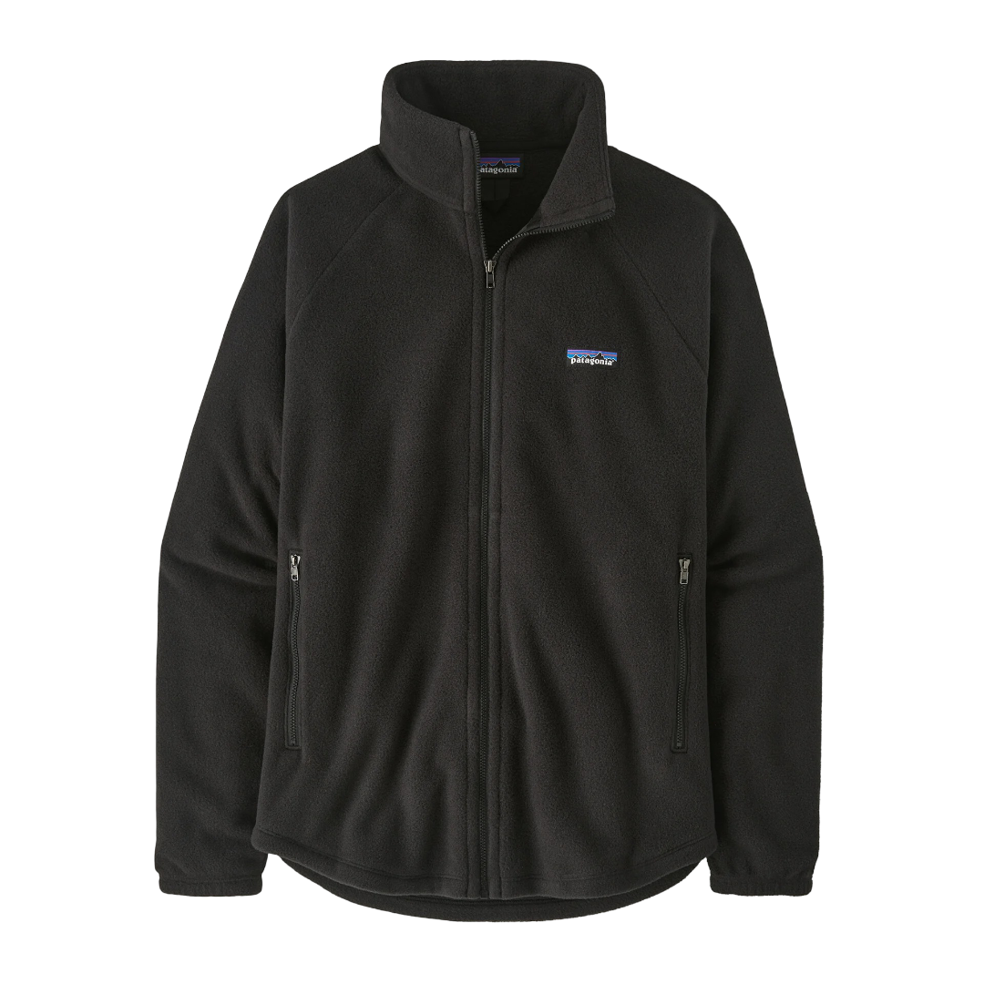 Women's Classic Microdini Fleece Jacket (Black)