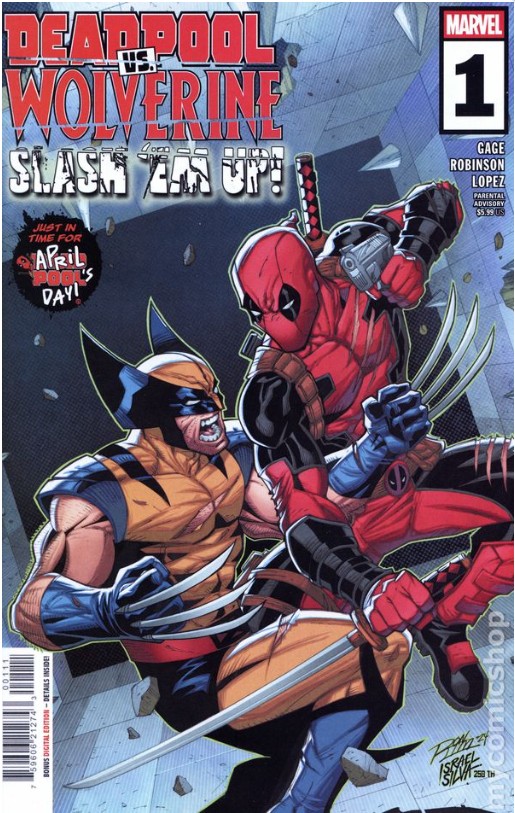 Marvel 2025: Deadpool Vs Wolverine Slash Em Up
