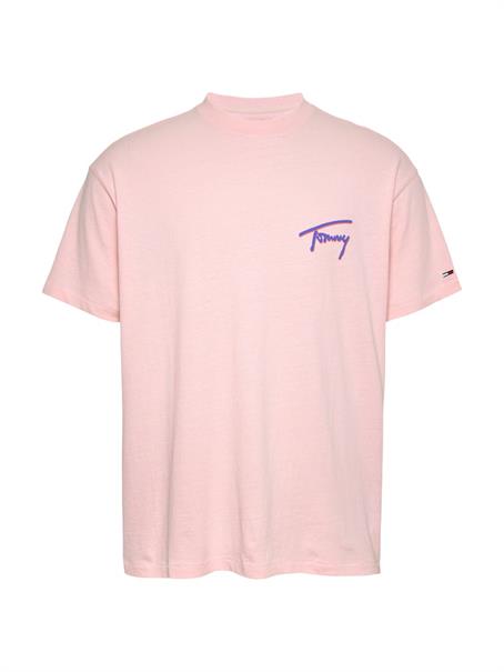 Tommy Hilfiger: TJM RLX Faded Graphic Standard Fit T-Shirt (Precious Pink)