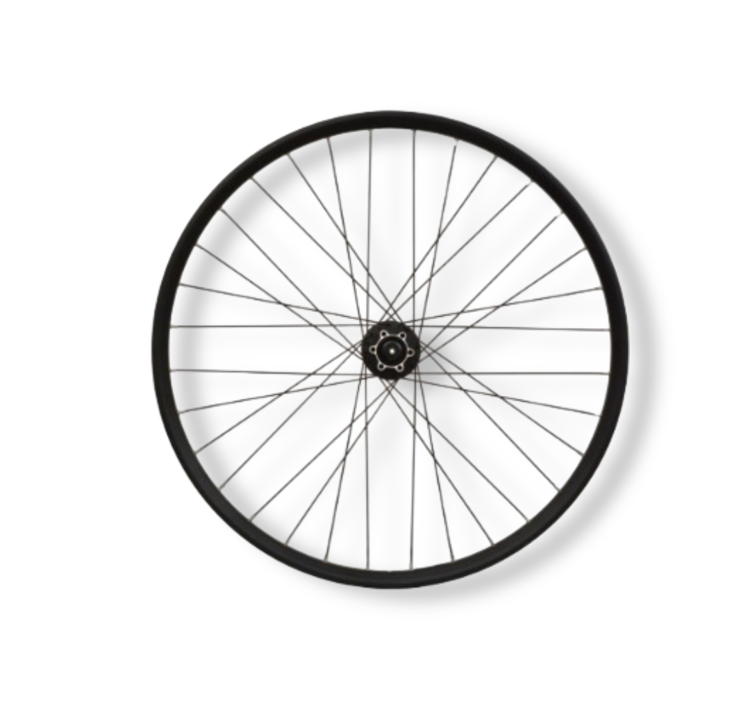 Shimano:  Custom Made 6-Bolt Deore Front Wheel (HB-M525)