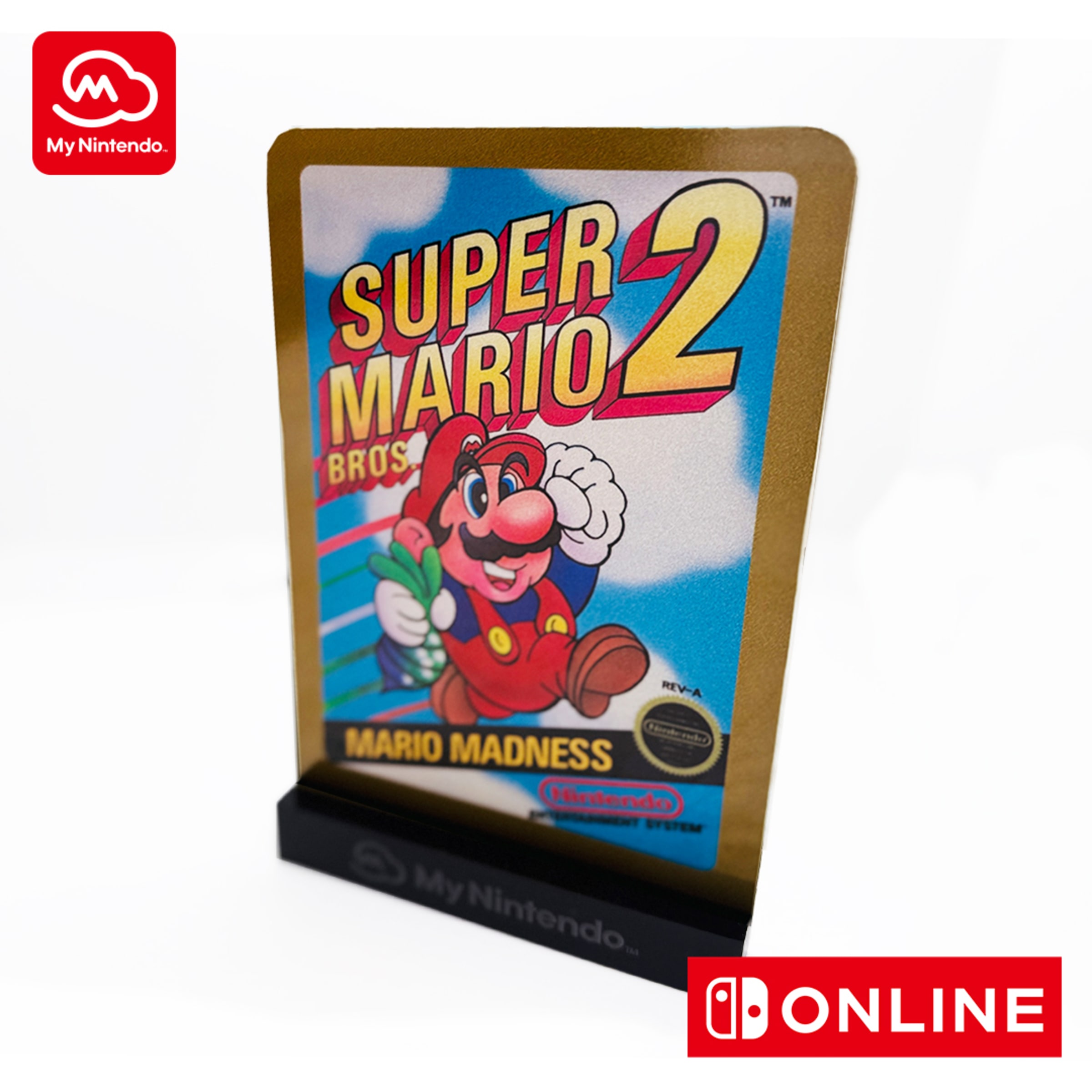 Nintendo Classics: Super Mario Bros. 2 Desktop Metal Display