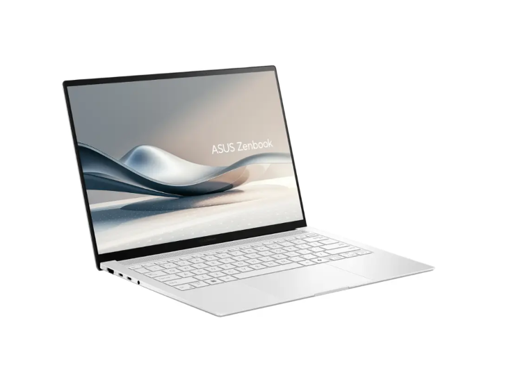 ASUS: Zenbook S 14" 3K OLED Touch Laptop - Intel Core Ultra 7 Series 2, 32GB Memory, 1TB SSD (Scandinavian White)