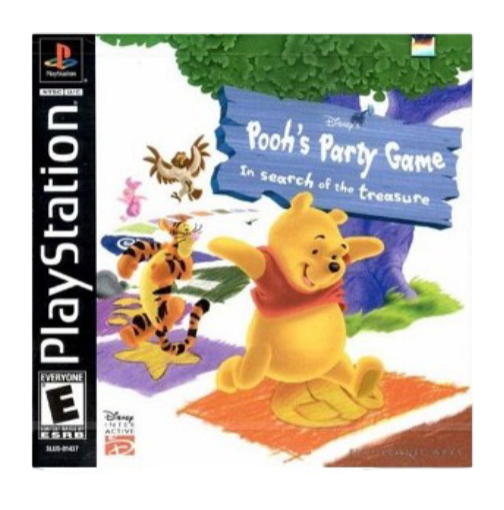 Sony Playstation Game: Poohs Party Game In Search Of The Treasure