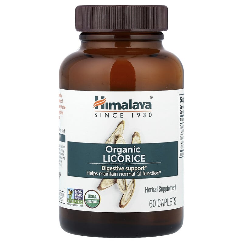 Himalaya: Organic Licorice Digestive Support (60 Caplets)