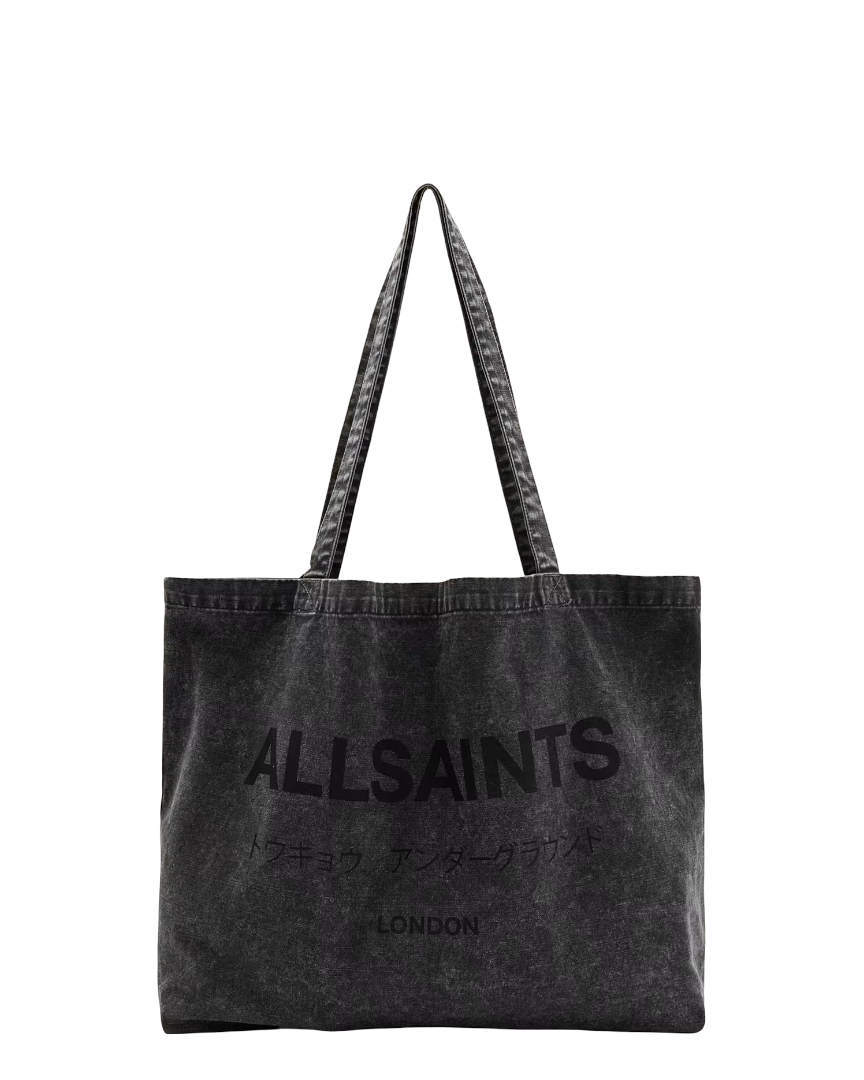 Underground Acid Wash Logo Tote Bag