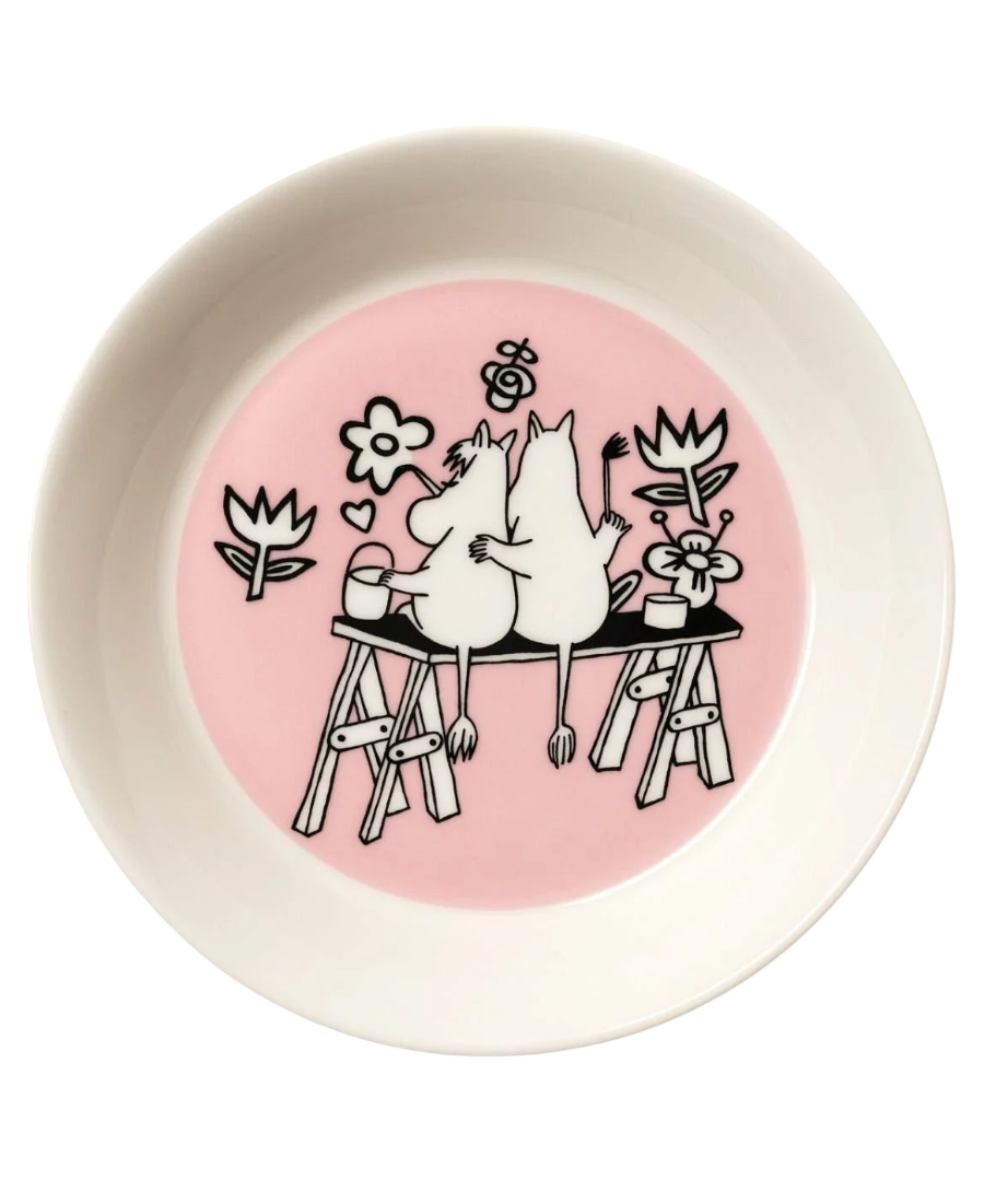 Moomin: Arabia Love 30th Anniversary Plate