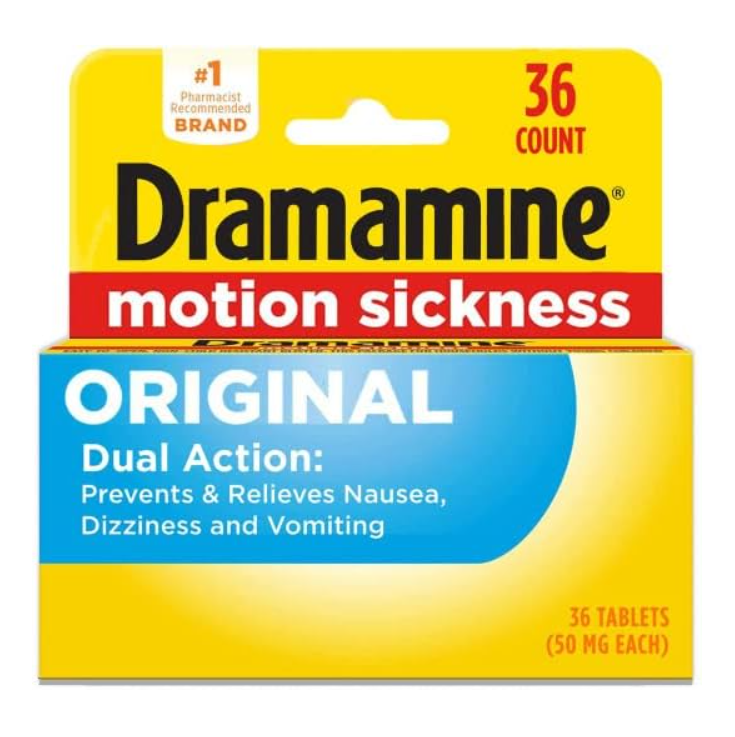 Dramamine: Motion Sickness Relief - 50mg (Pack of 5)