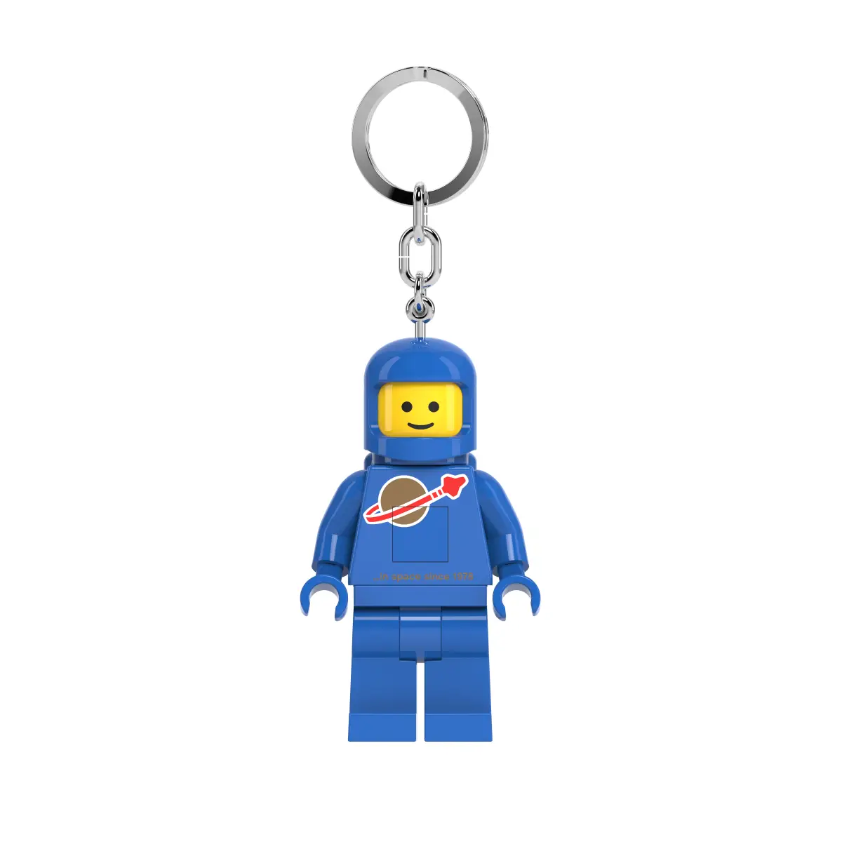 Mini Figure Spaceman Keychain Light (Blue)