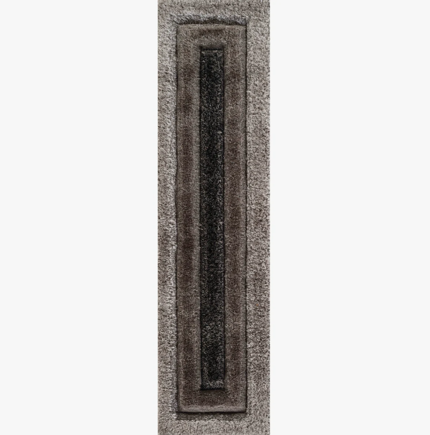 Ivy Bronx: Kiawah Geometric Shag Area Rug