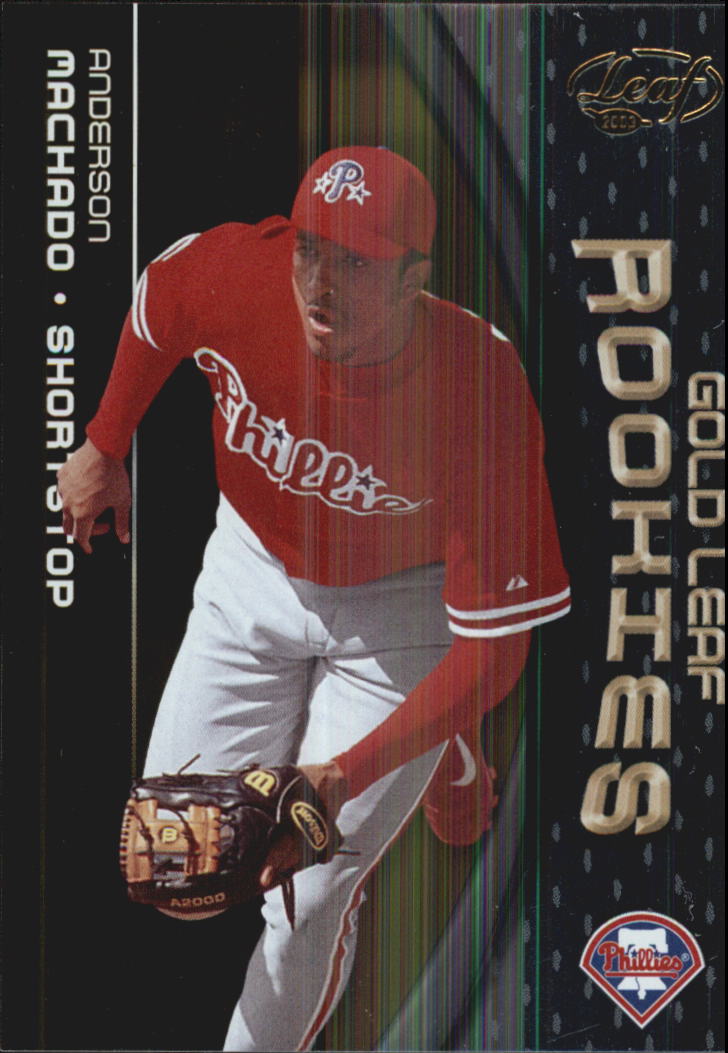 2003 Leaf Gold Rookies #9 Anderson Machado