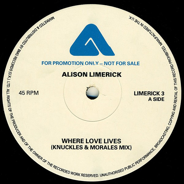 Alison Limerick - Where Love Lives (Come On In)