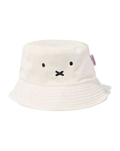 Miffy Ribbed Fisherman Hat With Ribbon