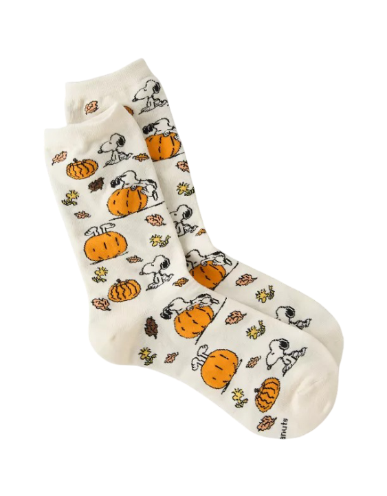 AE Snoopy Halloween Crew Socks