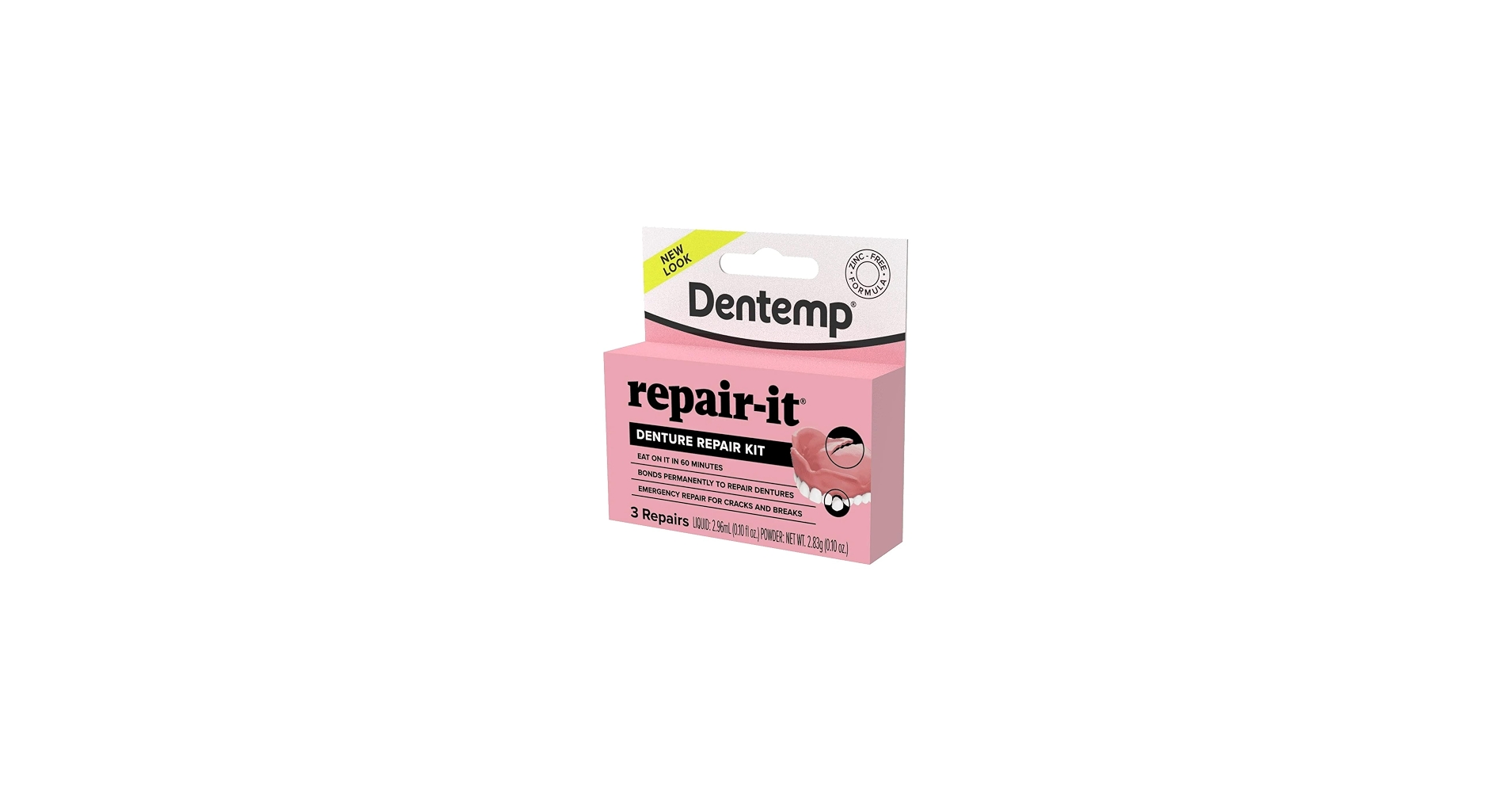 Repair-It Denture Repair Kit (3 Repairs)