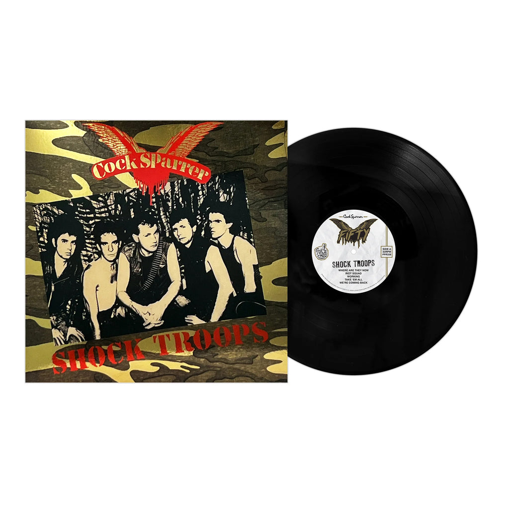 Cock Sparrer: Shock Troops 50th Anniversary - Vinyl LP (Black)