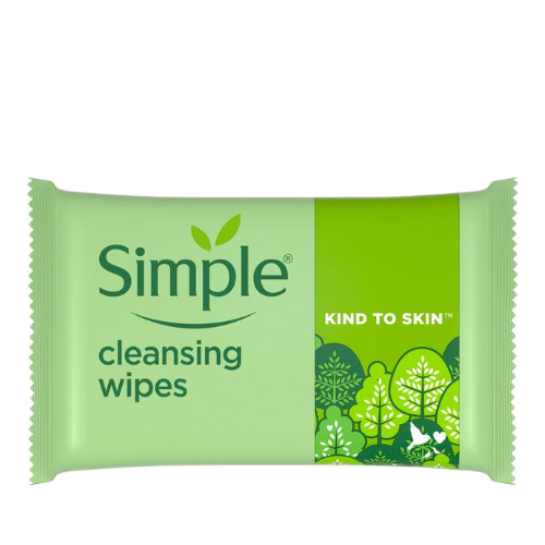 Simple Kind To Skin Cleansing Wipes Biodegradable (25 Wipes)