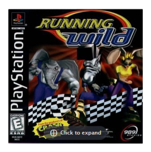 Sony Playstation Game: Running Wild