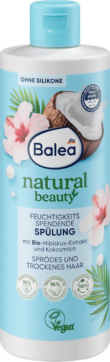Balea: Conditioner Natural Beauty Hibiskus-Extrakt and Kokosmilch (350ml)