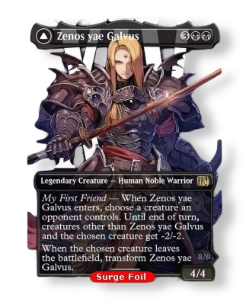 Zenos Yae Galvus Shinryu Transcendent Rival (V.3): The Gathering Final Fantasy