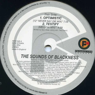 Sounds Of Blackness - Optimistic/Testify (Remixes)