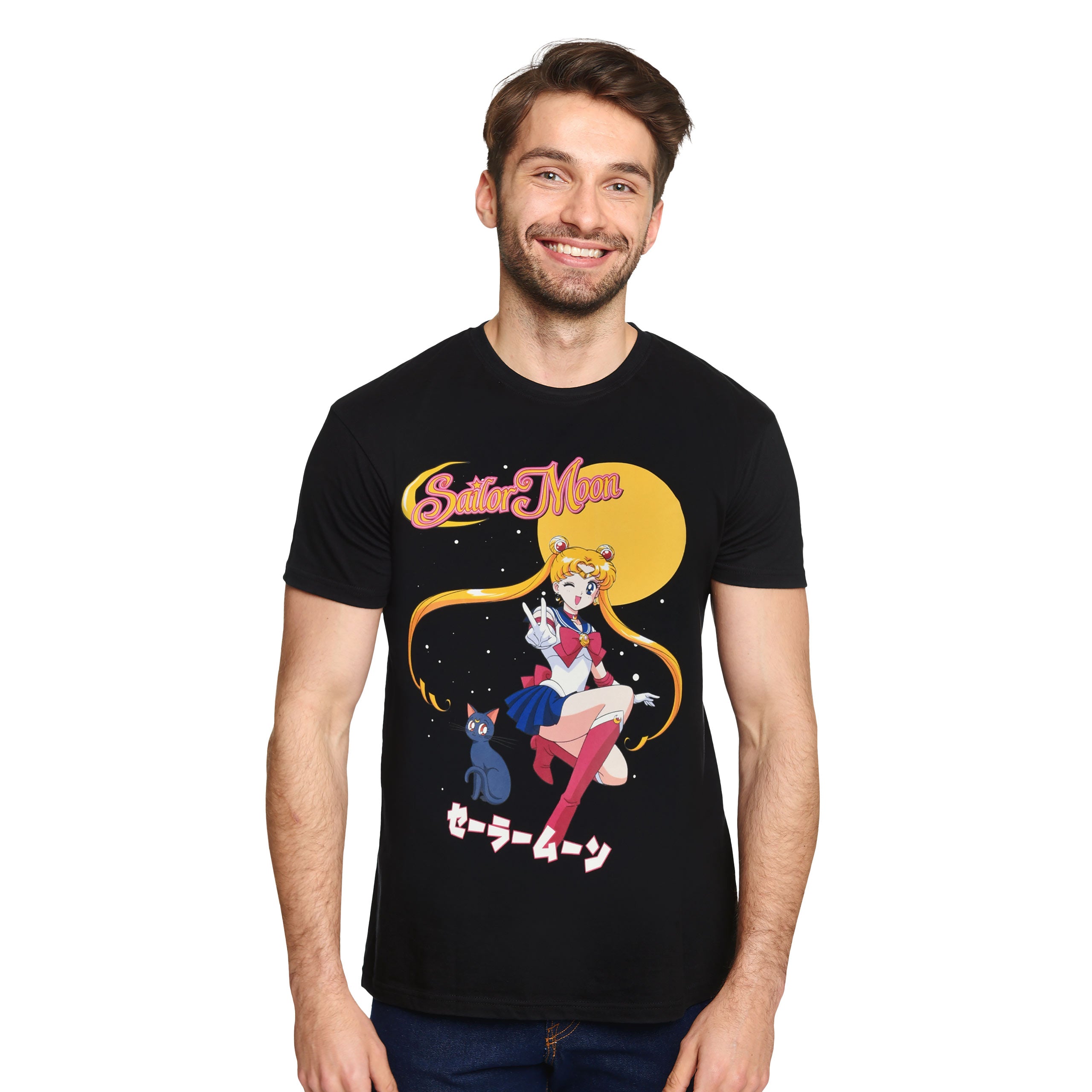 Sailor Moon Luna T-Shirt (Black)