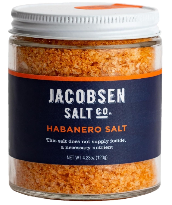 Jacobsen Salt Co.: Habanero Salt - 120g