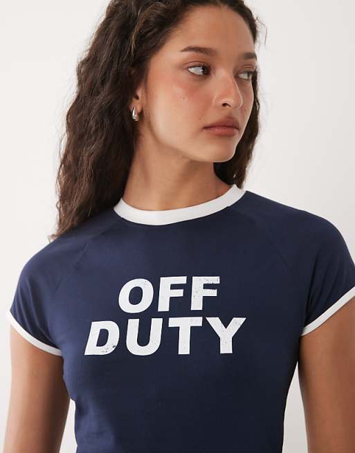 Women's Short Sleeve T-Shirt (Navy)