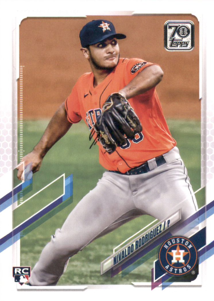 2021 Topps Update #US107 Nivaldo Rodriguez (Rookie Card)