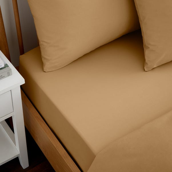 Pure Cotton Fitted Sheet 2-Pack (32cm)