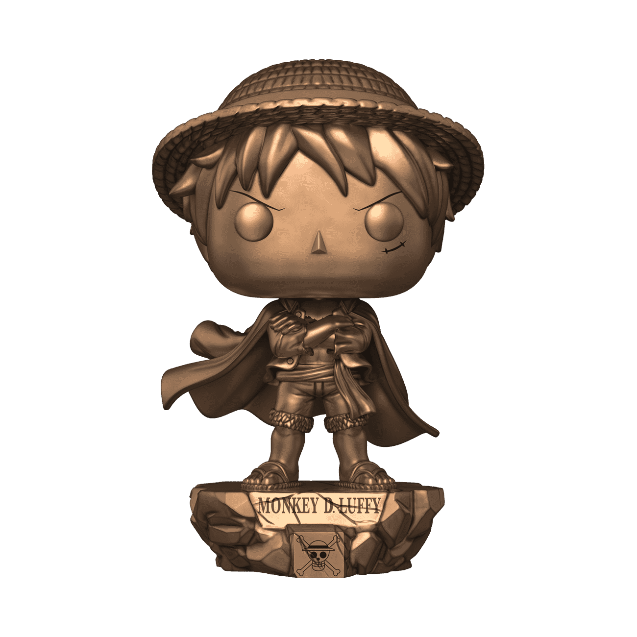 Pop! Animation: Plus Monkey D. Luffy Statue (Bronze)