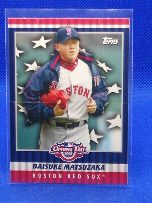 2008 Topps Opening Day Flapper Cards #DM Daisuke Matsuzaka