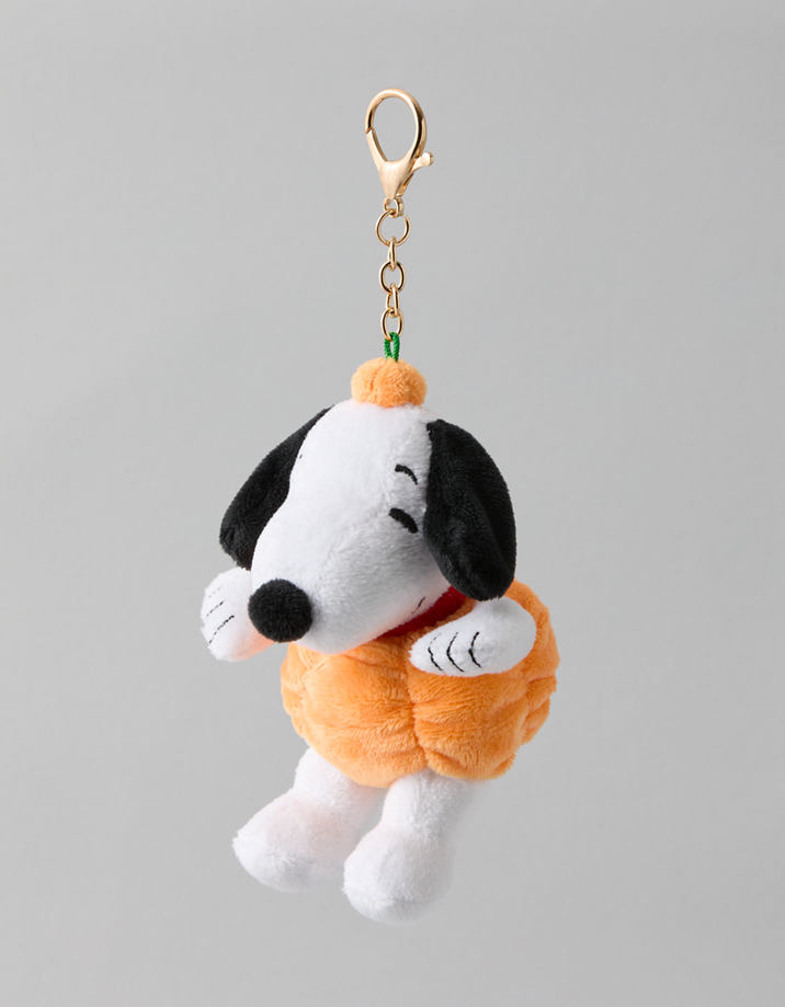 AE Snoopy Pumpkin Bag Charm