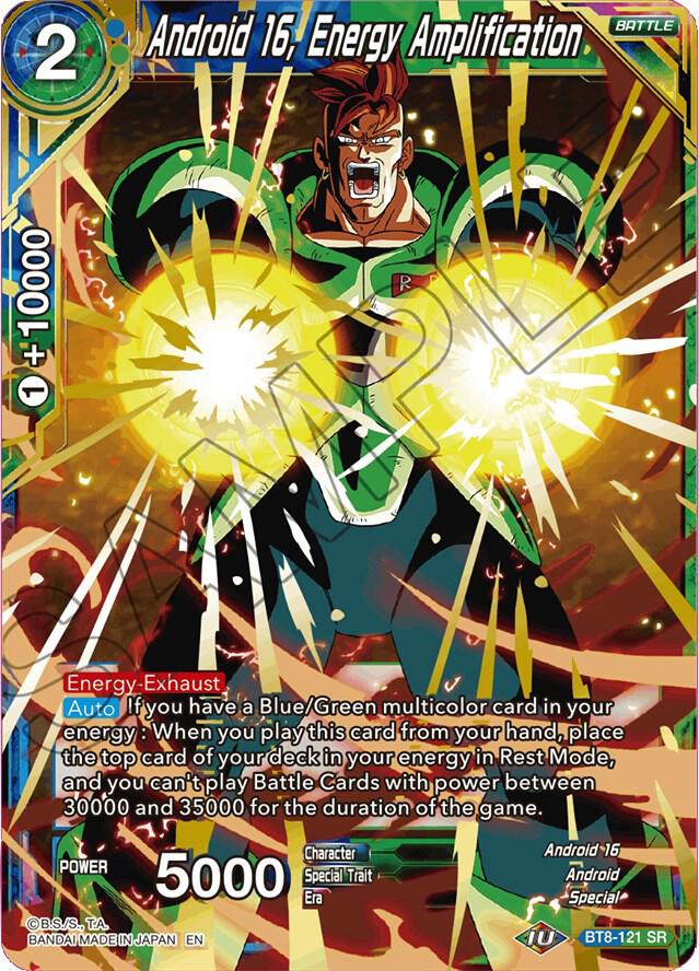 Dragon Ball Super: Android 16, Energy Amplification (V.2 Special Rare)