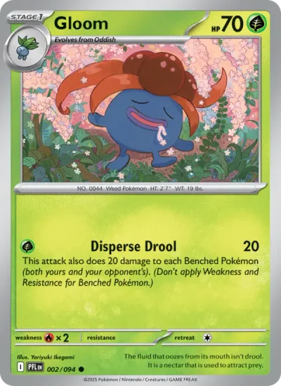 Pokémon TCG: Gloom #002 (German, NM, CRZ)