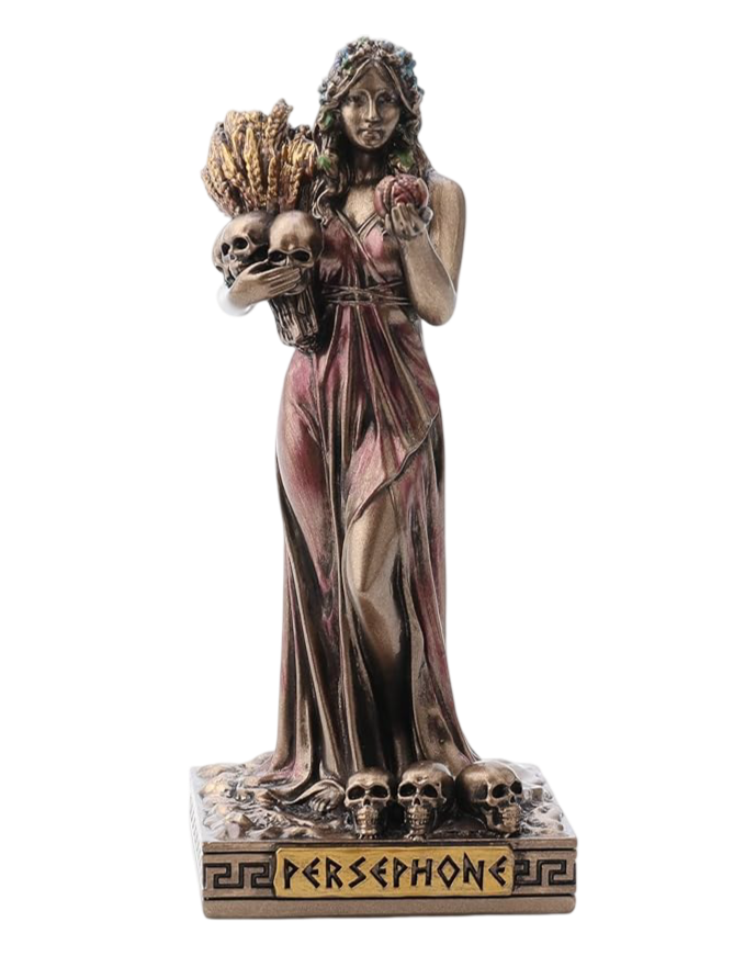 Veronese Design: Persephone Greek Goddess of Agriculture Resin Miniature Figurine