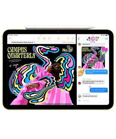 Apple: iPad 10.9 (A16, 128GB, Silver)