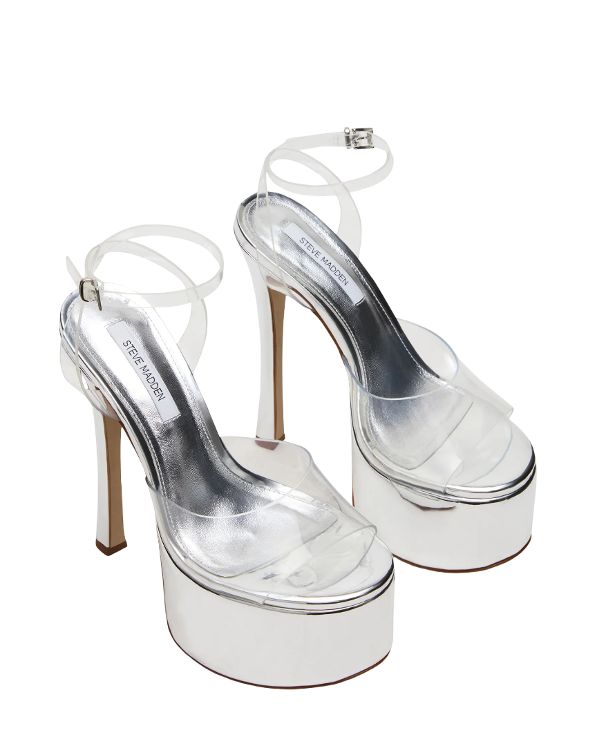 Olyssia Clear Stiletto Heels