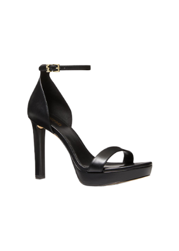 Margot Platform Sandal (Black)