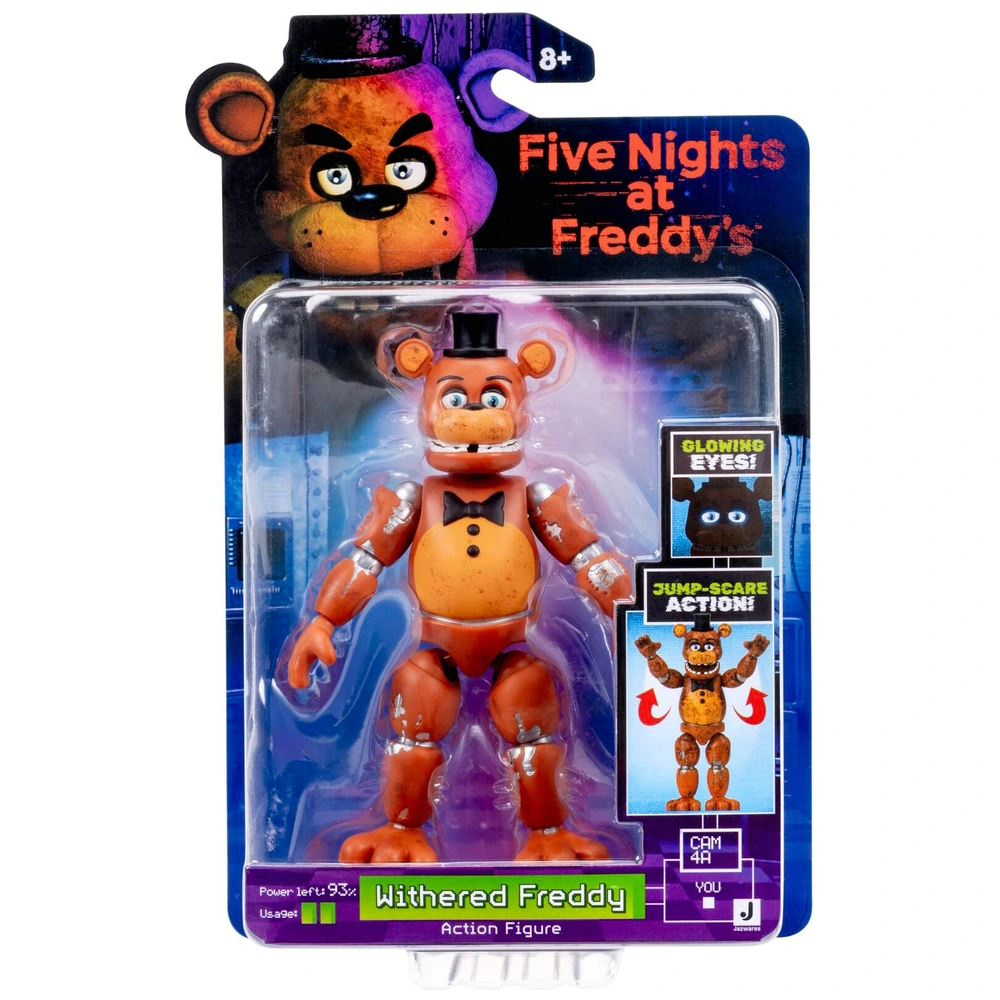 Five Nights at Freddy's: Withered Freddy Figure (Glow in the Dark)