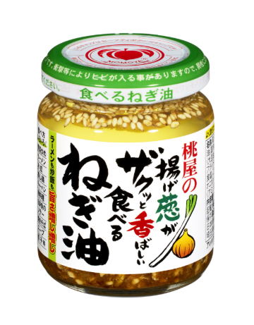 Momoya Taberu Negi-yu Fried Green Onion Oil - 100g